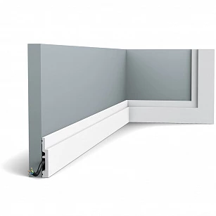 Плинтус из дюрополимера Orac Decor SX187 2000х75х12 в интерьере