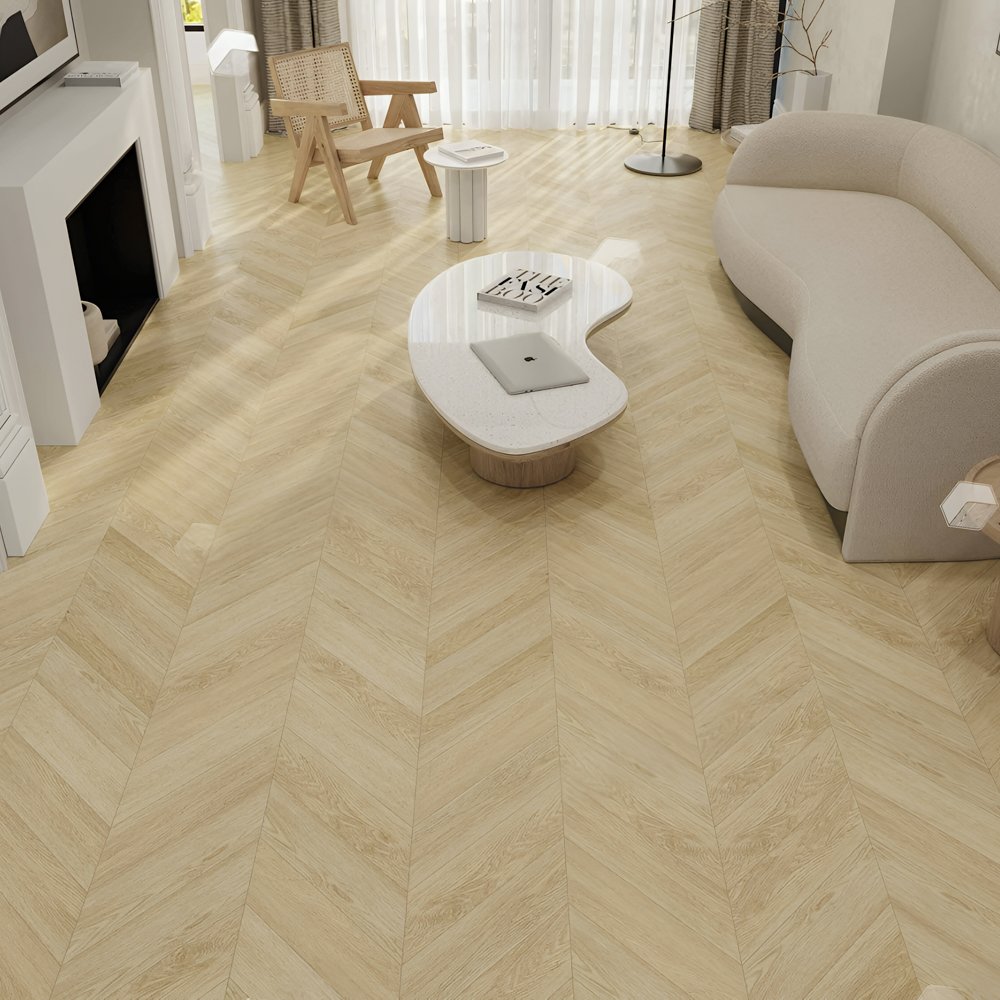 Ламинат ПВХ Alpine Floor Дуб Ваниль Селект Chevron LVT ECO 20-2***