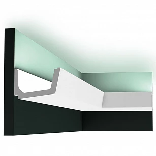 Профиль для скрытого освещения Orac Decor C357 2000х110х71 в интерьере