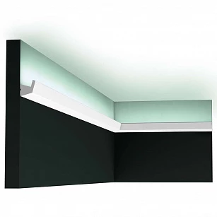 Карниз потолочный Orac Decor CX189 2000x27x27 в интерьере