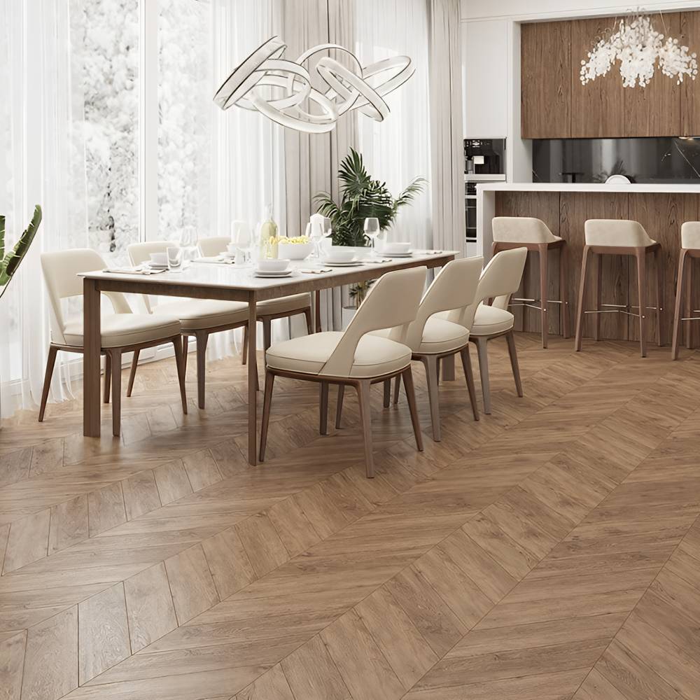 Ламинат ПВХ Alpine Floor Гевуина Chevron SPC ECO 18-10***