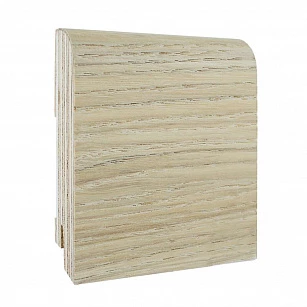 Плинтус шпонированный натур. Finitura Decor 70*15*2400 арт.0012 в интерьере