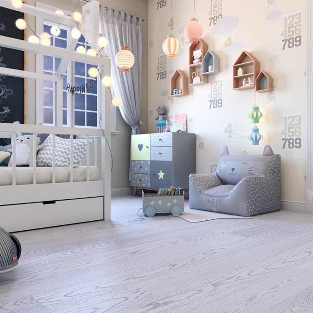 Паркетная доска PolarWood Дуб FP 138 ELARA WHITE MATT 2g (2.0 м2)