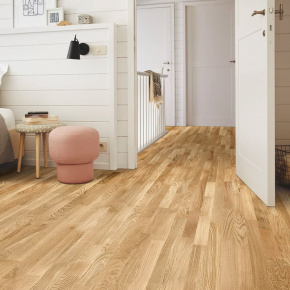 Паркетная доска Tarkett Сальса OAK NATURE MATT BR (2.658 м2) в интерьере