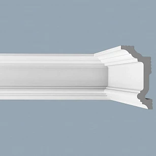 Карниз Bello Deco XPS К5 70х35х2000 в интерьере