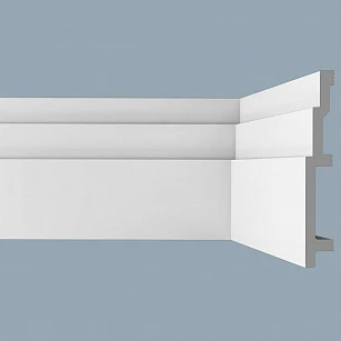 Плинтус напольный Bello Deco XPS П13 140х20х2000 в интерьере