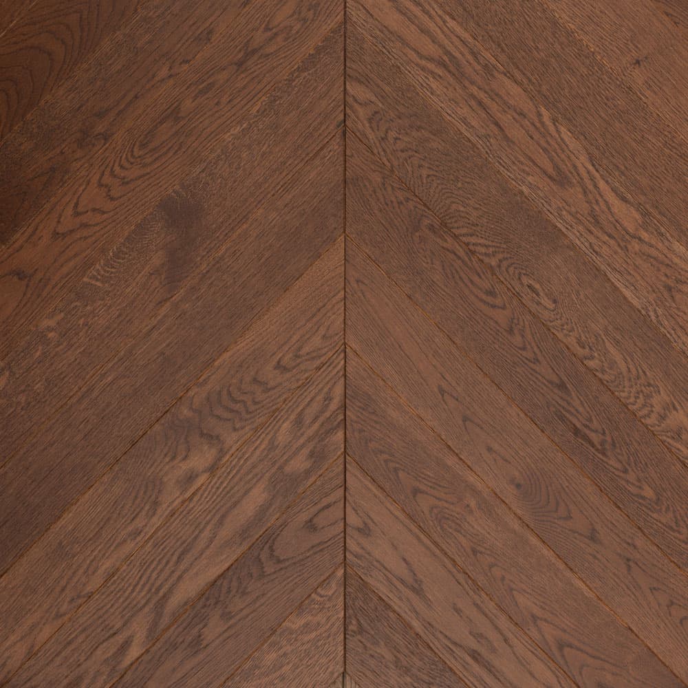 Паркет Елка Французская Lab Arte Дуб массив Рустик Табак лак   596/506*90*15 