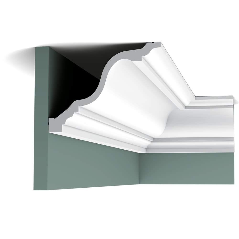 Плинтус из дюрополимера Orac Decor потолочный карниз C334 2000х150x196