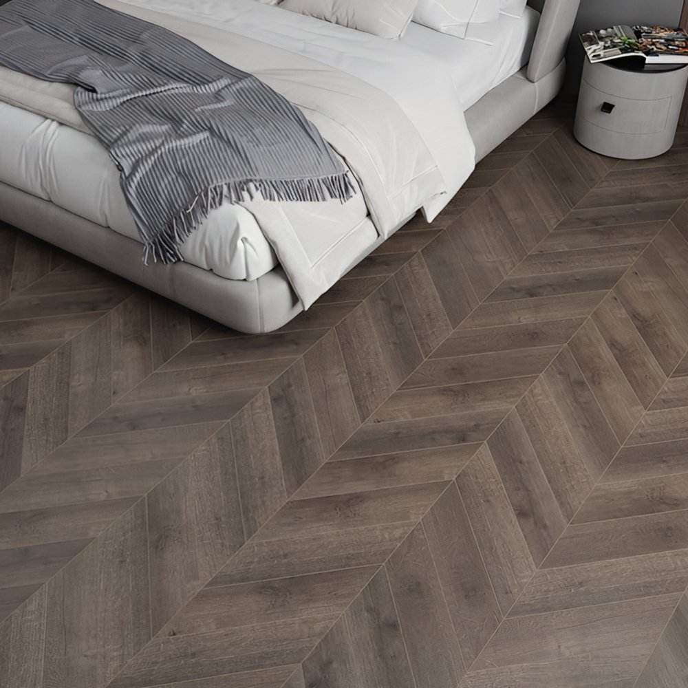 Ламинат ПВХ Alpine Floor Дуб Антарес Chevron LVT ECO 20-9***