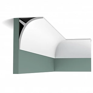 Плинтус из дюрополимера Orac Decor C991 2000х140х110 в интерьере