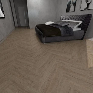 ПВХ Покрытие Calitex Originals Amazon Herringbone Click OG303 610x150x4 (1,83 м2) в интерьере