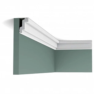 Карниз потолочный Orac Decor CB531N 2000x26x48 в интерьере
