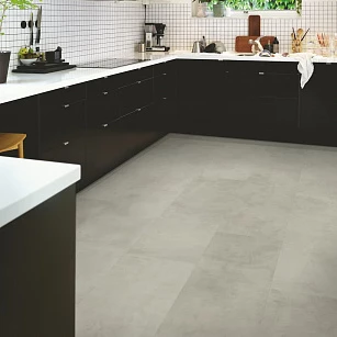 Ламинат Pergo Ebeltoft 12 pro L1256-05488 Серый бетон (1,426 м2) в интерьере